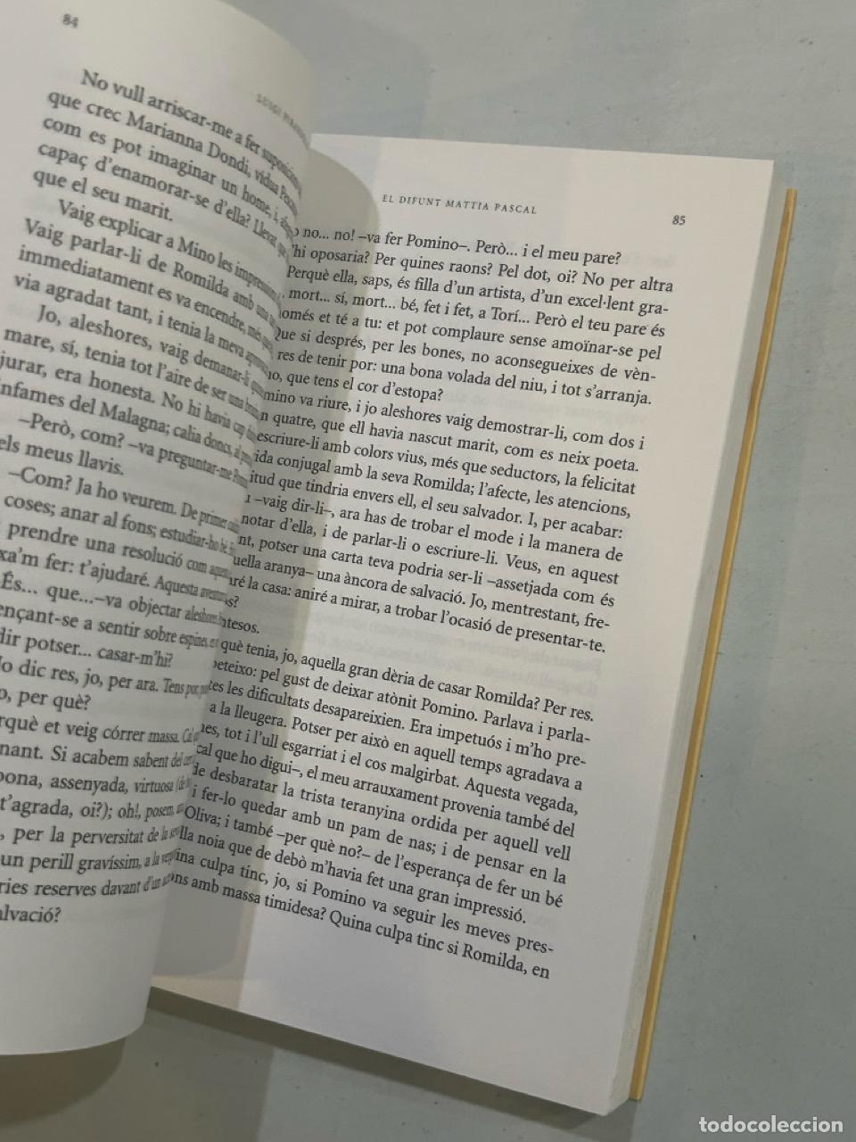 Libros: Luigi Pirandello - El difunt Mattia Pascal - Foto 2