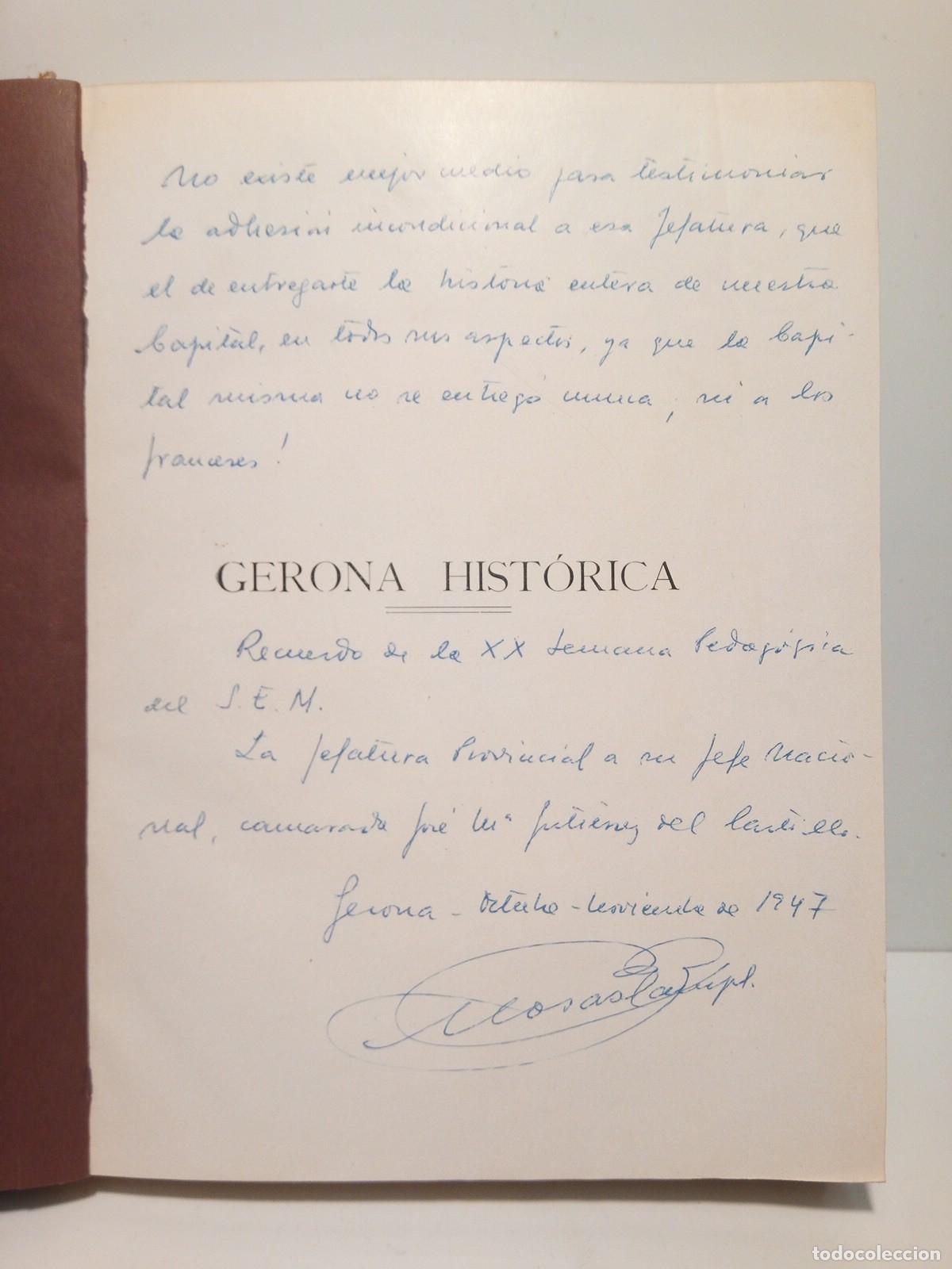 Libros: PLA CARGOL, Joaqu&iacute;n - Gerona Hist&oacute;rica - Foto 3