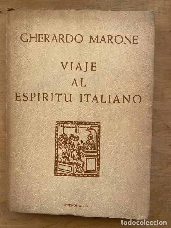 Libros: Viaje al espiritu Italiano - Marone, Gherardo - Foto 1
