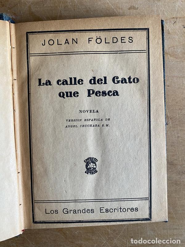 Livros em segunda m&atilde;o: La calle del Gato que pesca - F&ouml;ldes, Jolan