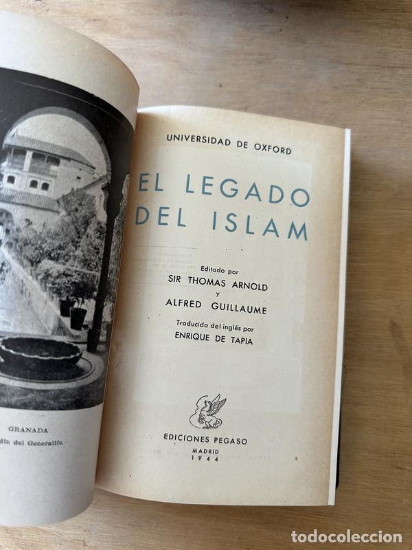 Libros: El legado del Islam - Arnold, Thomas; Guillaume, Alfred - Foto 1