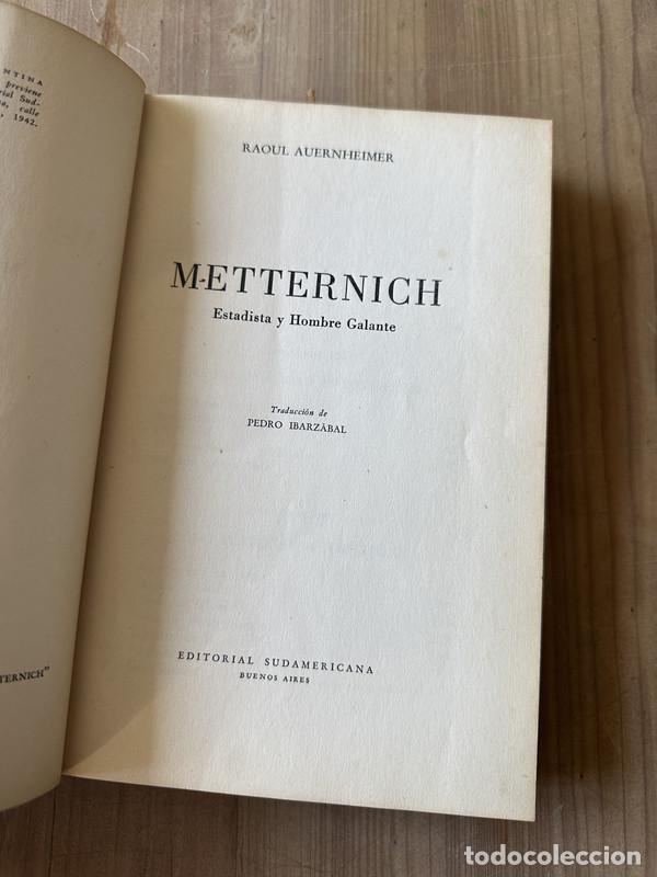 Libros: Metternich - Auernheimer, Raoul - Foto 1