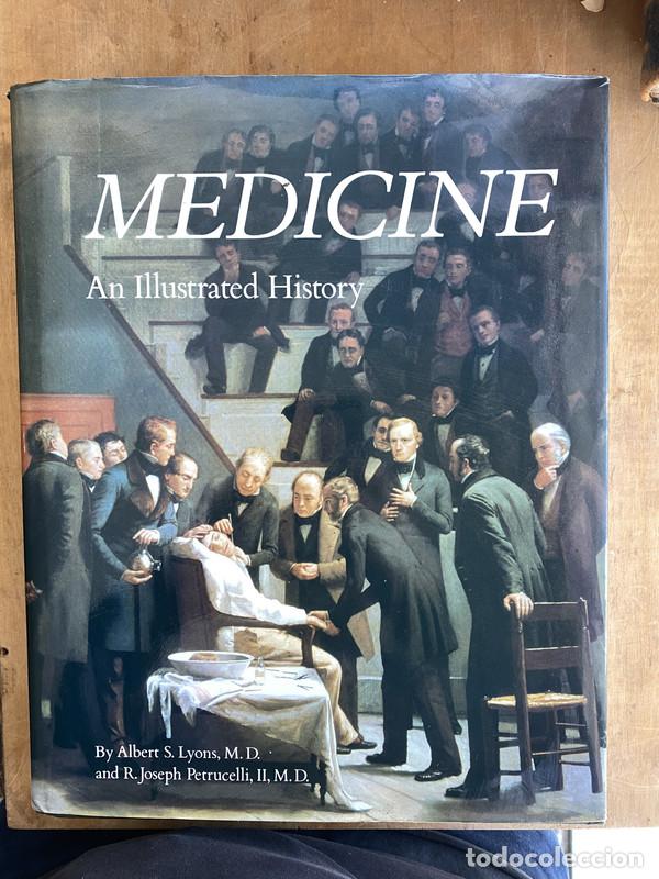 Livros em segunda m&atilde;o: Medicine an illustrated history - Lyons, Petrucelli