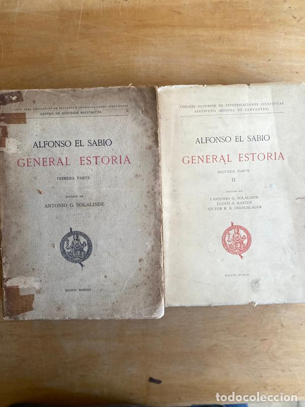 Libros: General Estoria - Alfonso El Sabio - Foto 1