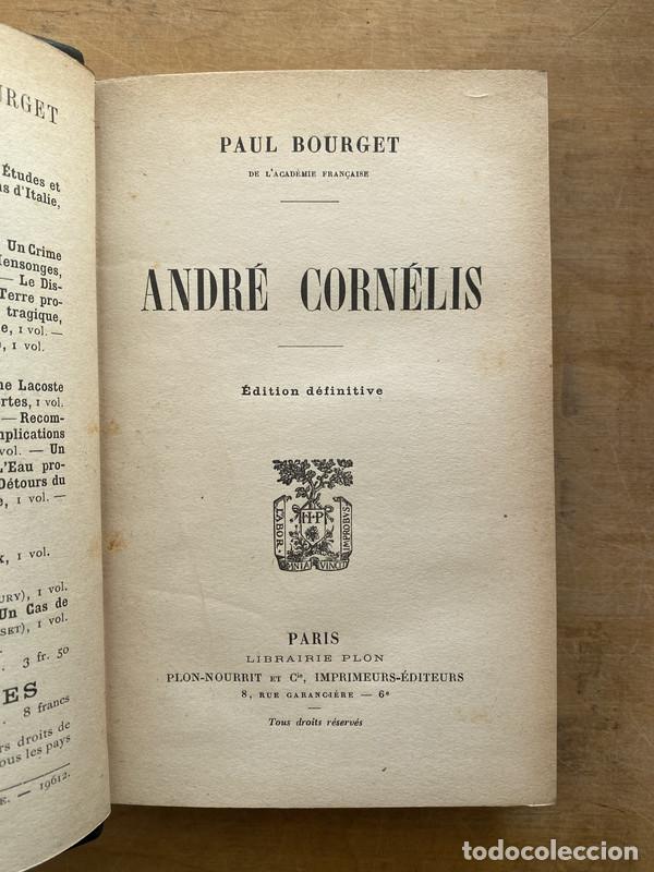 Libros: Andre Cornelis - Bourget, Paul - Foto 1