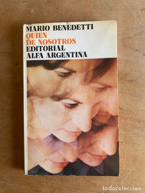 Libros: Quien de nosotros - Benedetti, Mario - Foto 1