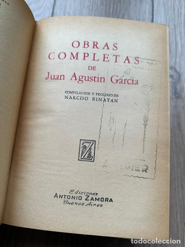 Libros: Obras completas (2 tomos) - Garcia, Juan Agustin - Foto 2