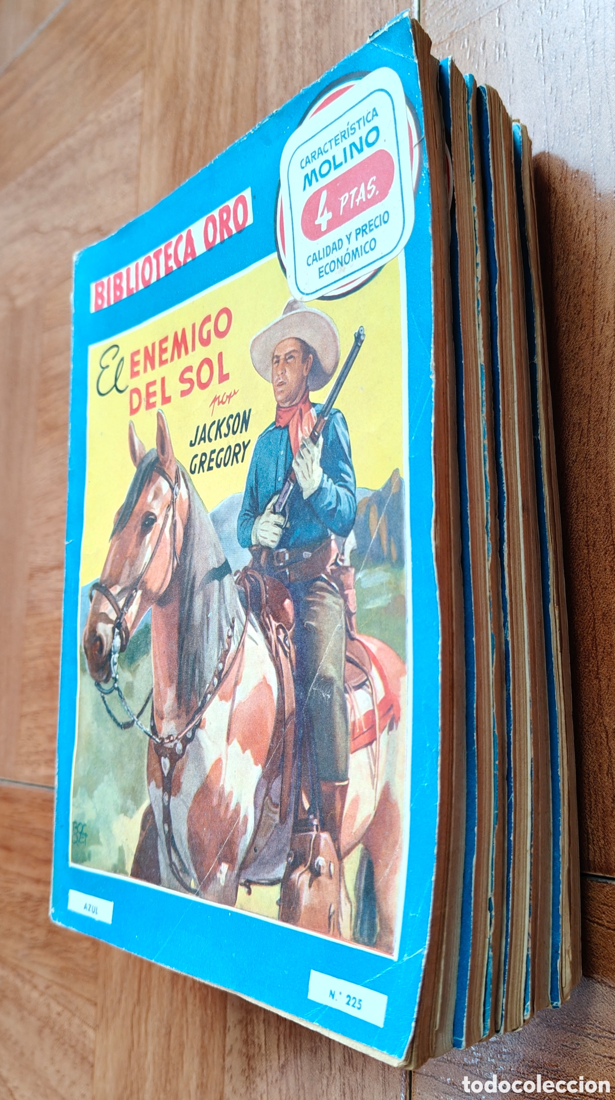 Libros: Lote Biblioteca Oro � Serie Azul � 9 N&uacute;meros - VV. AA. - Foto 4