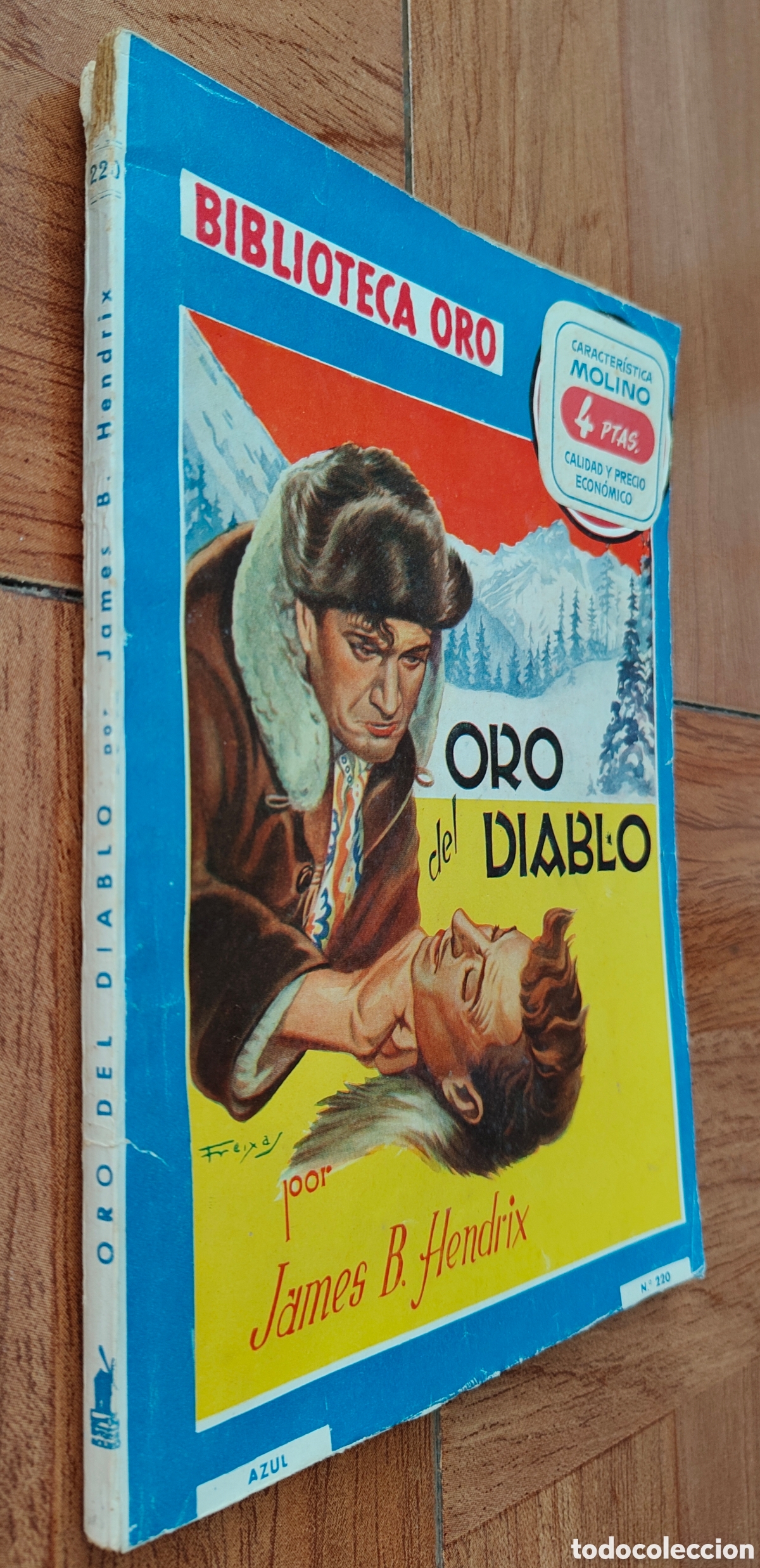 Libros: Lote Biblioteca Oro � Serie Azul � 9 N&uacute;meros - VV. AA. - Foto 3