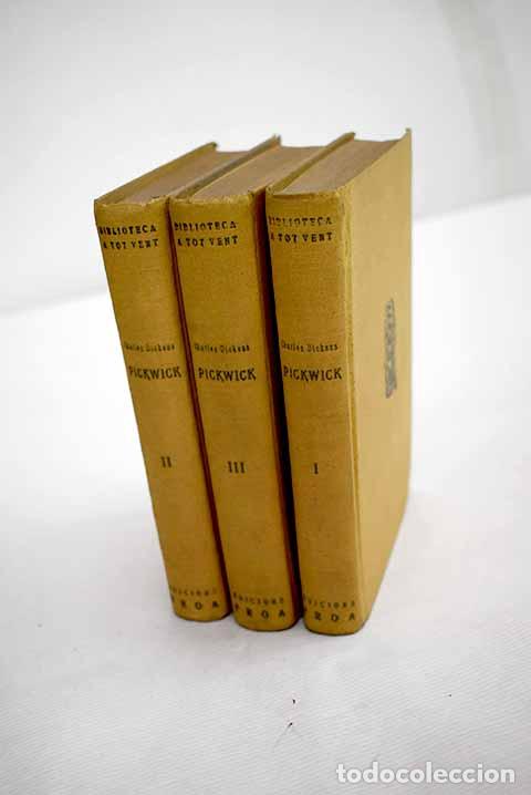 Libros: Pickwick: Documents p&oacute;stums del club d aquest nom.- Dickens, Charles - Foto 1