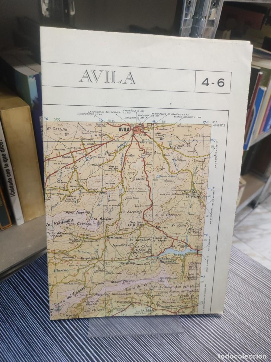 Libros: AVILA MAPA MILITAR DE ESPA&Ntilde;A