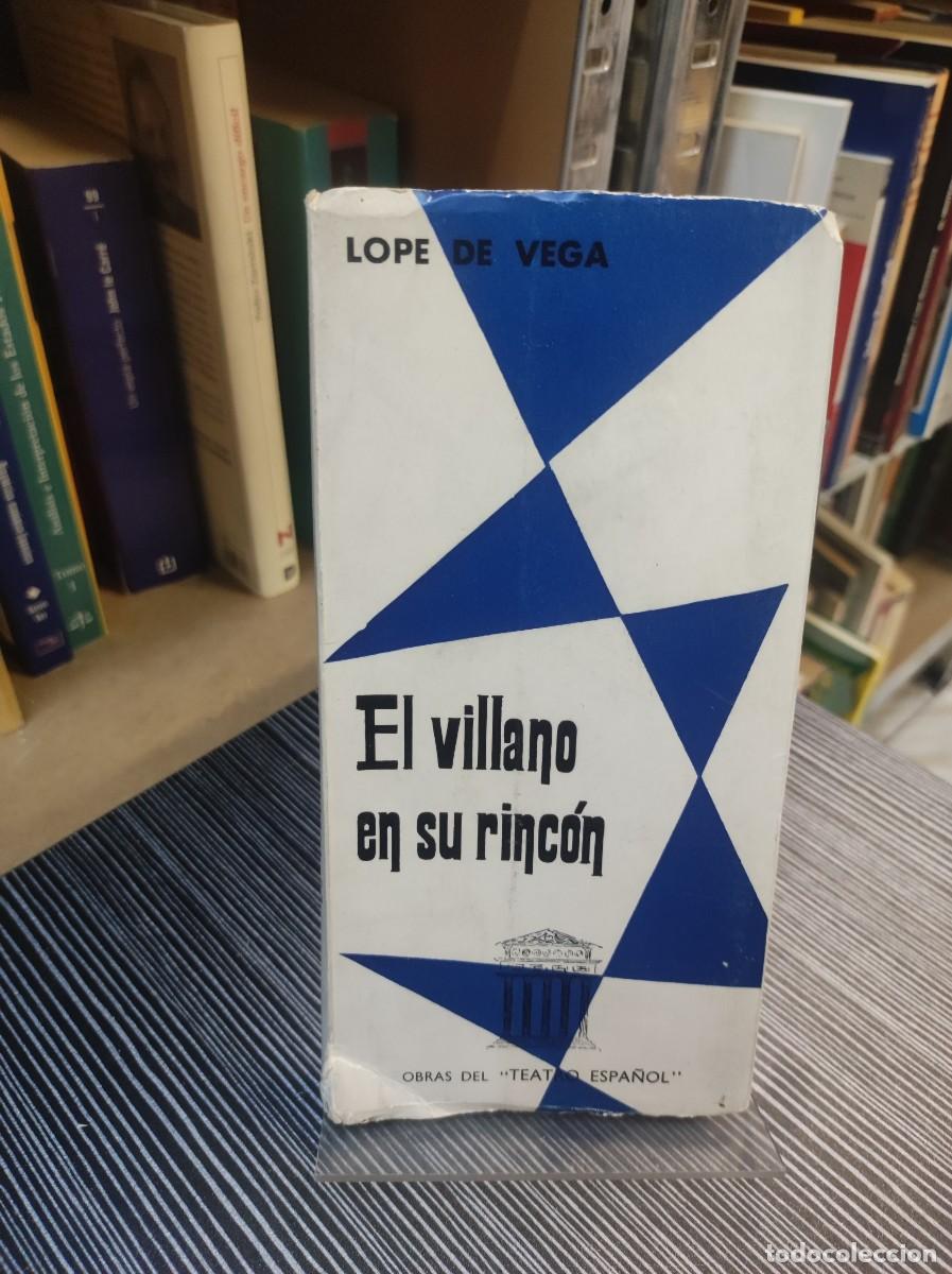 Libros: EL VILLANO EN SU RINCON - LOPE DE VEGA - Foto 1