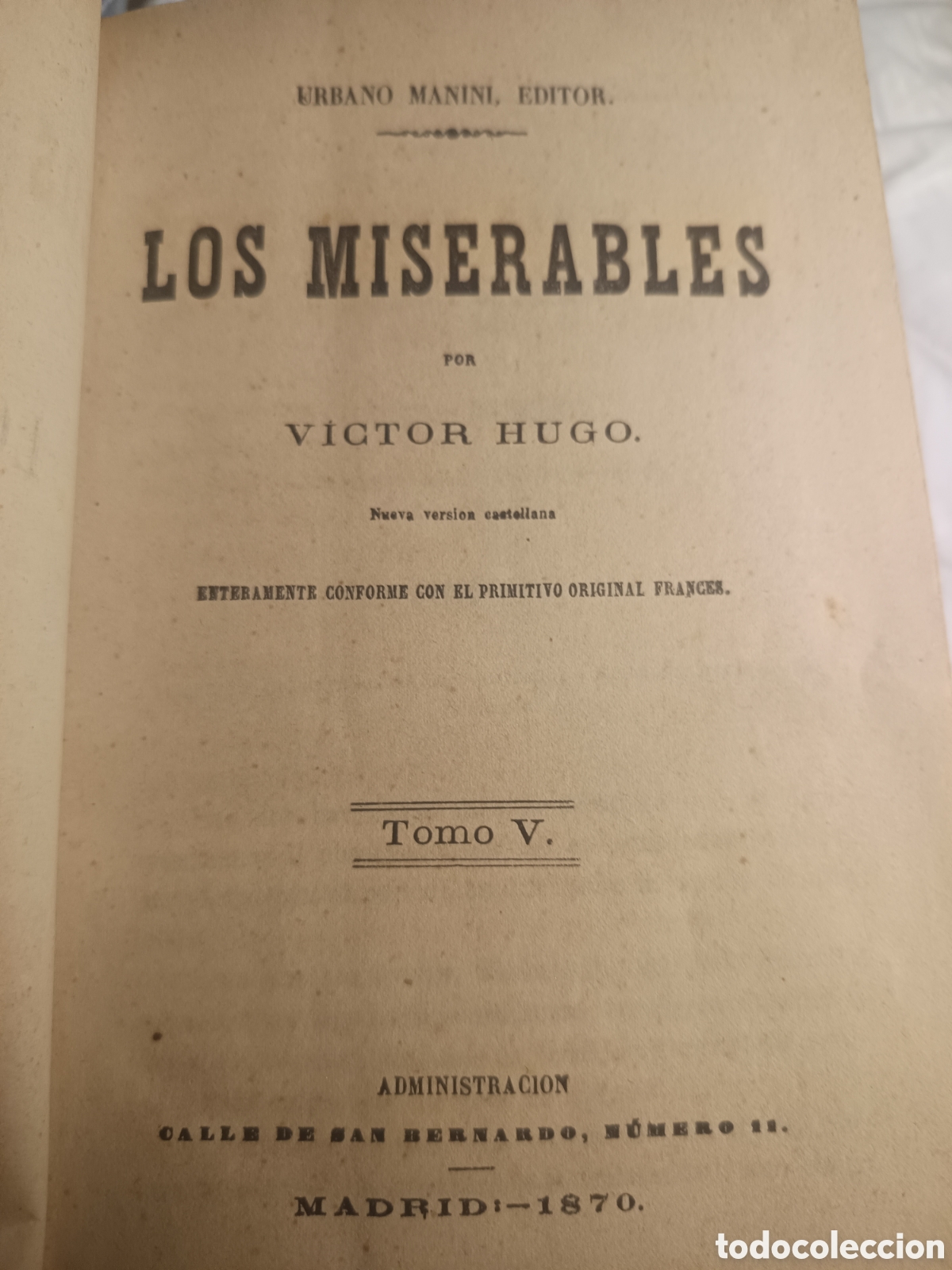 Libros: Los miserables de V&iacute;ctor Hugo - Foto 5