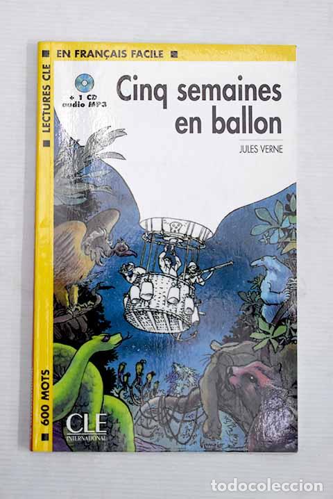 Libros: Cinq semaines en ballon.- Verne, Julio - Foto 1