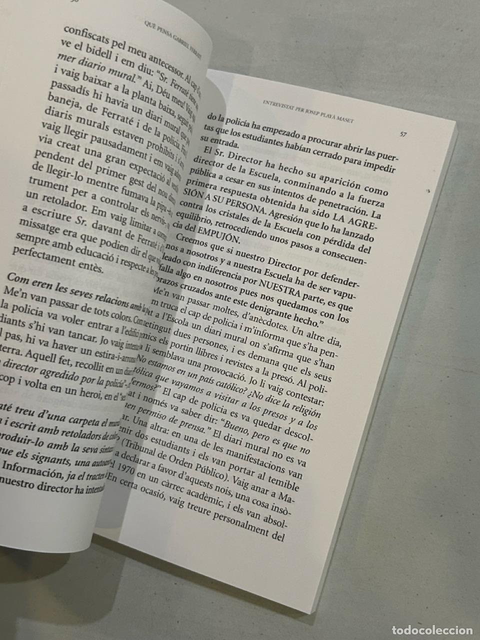Libros: Qu&egrave; pensa Gabriel Ferrat&eacute; - Foto 2