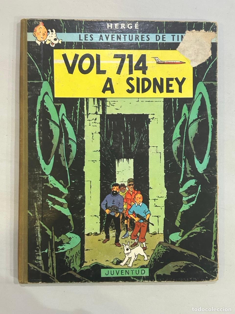 Libros: Herg&eacute; - Les aventures de Tint&iacute;n. Vol 714 a Sidney - Foto 1