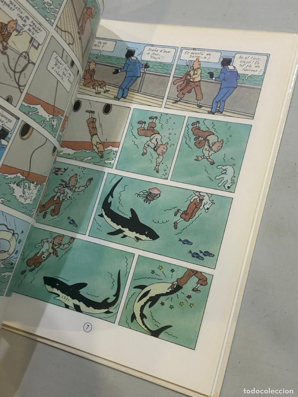Libros: Herg&eacute; - Les aventures de Tint&iacute;n. Tint&iacute;n al Congo - Foto 2
