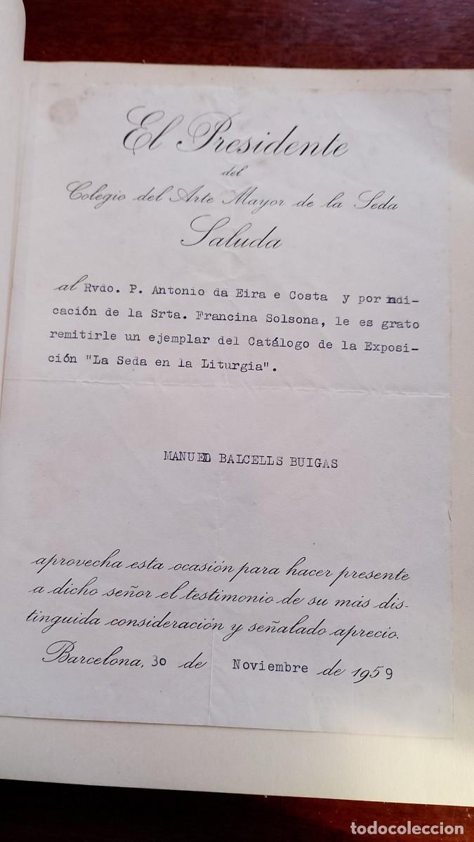 Libros: La Seda en la Liturgia 1952 - Foto 4