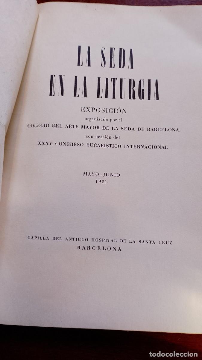 Libros: La Seda en la Liturgia 1952 - Foto 5