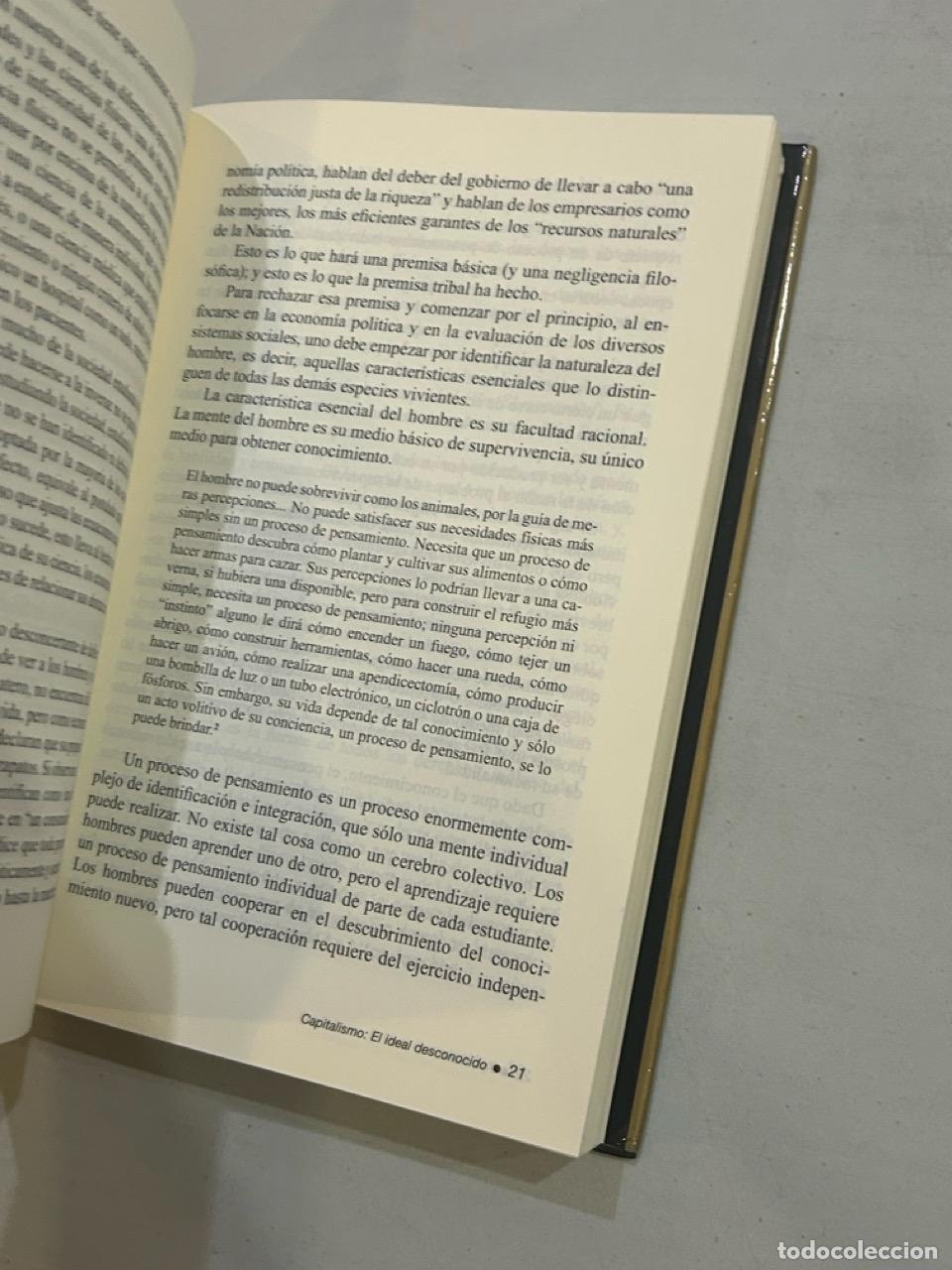 Libros: Ayn Rand - Capitalismo. El ideal desconocido - Foto 2