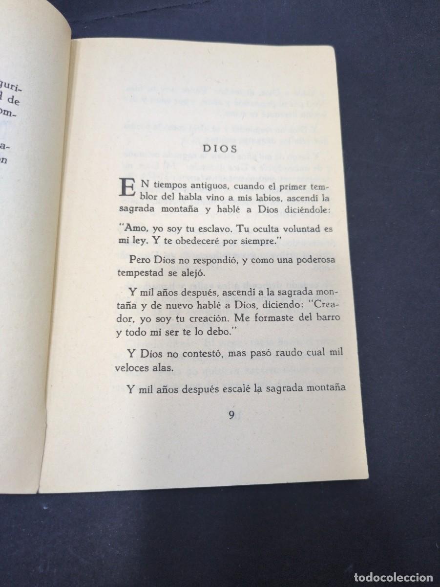 Libros: EL LOCO. KHALIL GIBRAN. 1975 - Foto 4