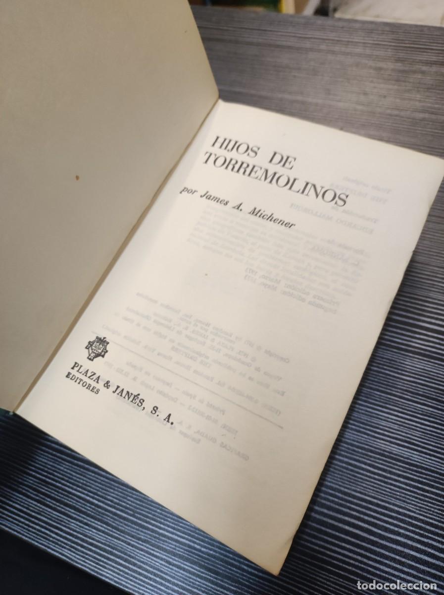 Libros: HIJOS DE TORREMOLINOS - JAMES A MICHENER - Foto 2