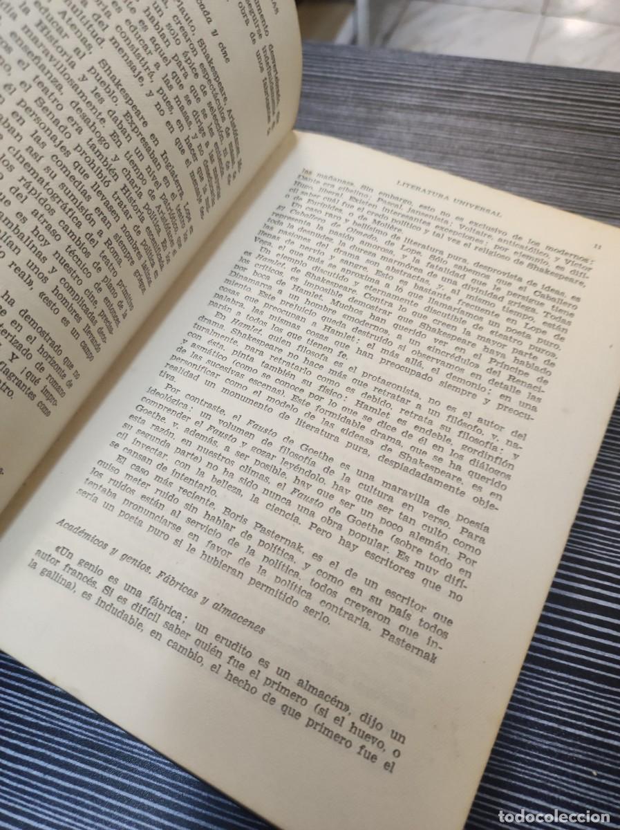 Libros: LITERATURA UNIVERSAL RAFAEL BALLESTER ESCALAS - Foto 4