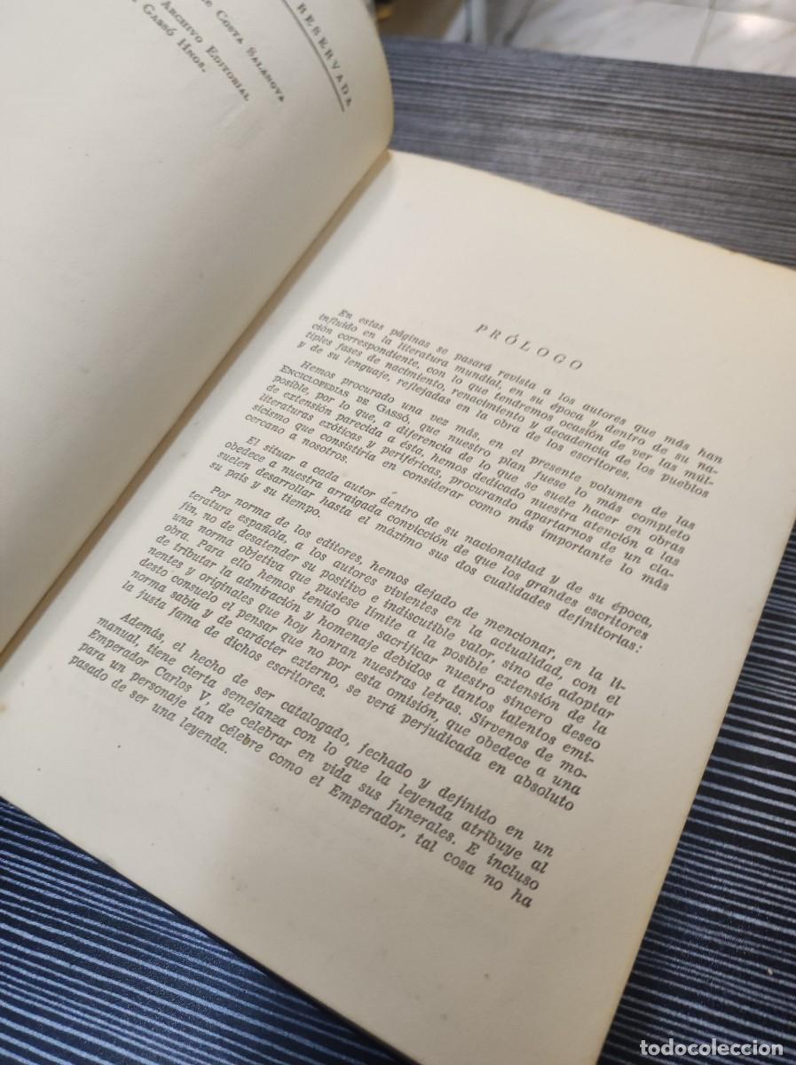 Libros: LITERATURA UNIVERSAL RAFAEL BALLESTER ESCALAS - Foto 5