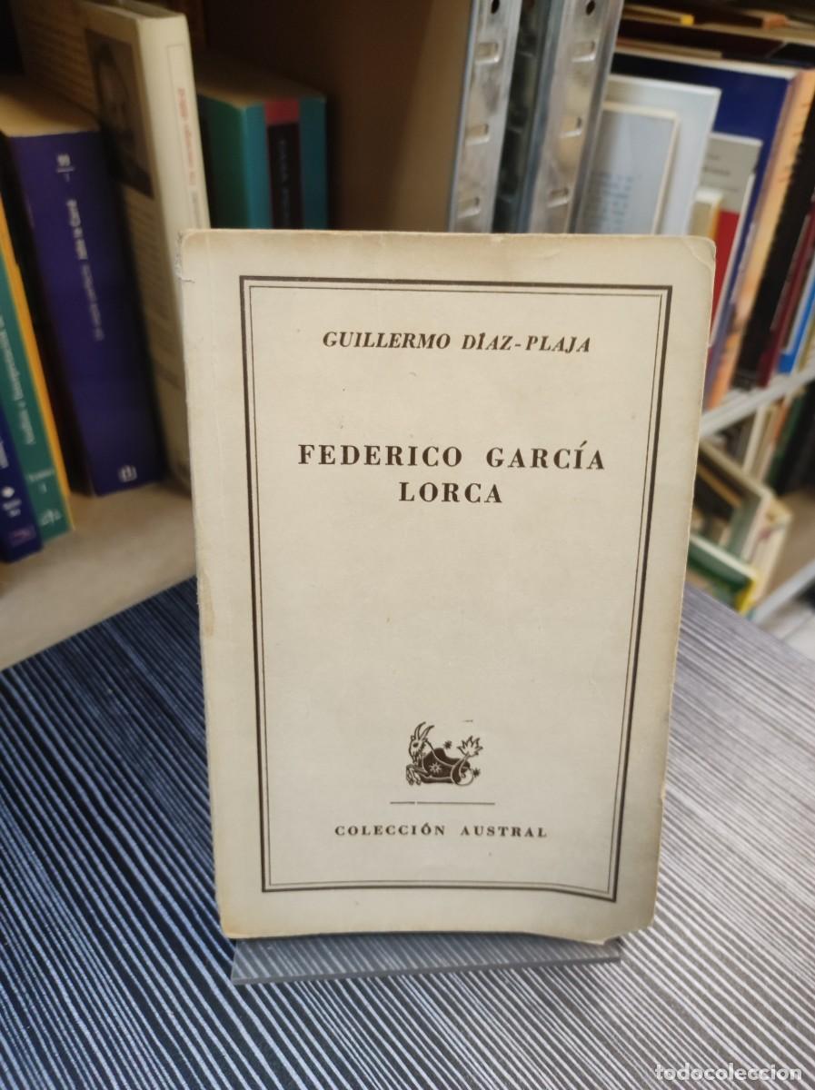 Libros: FEDERICO GARCIA LORCA GUILLERMO DIAZ PLAJA - Foto 1