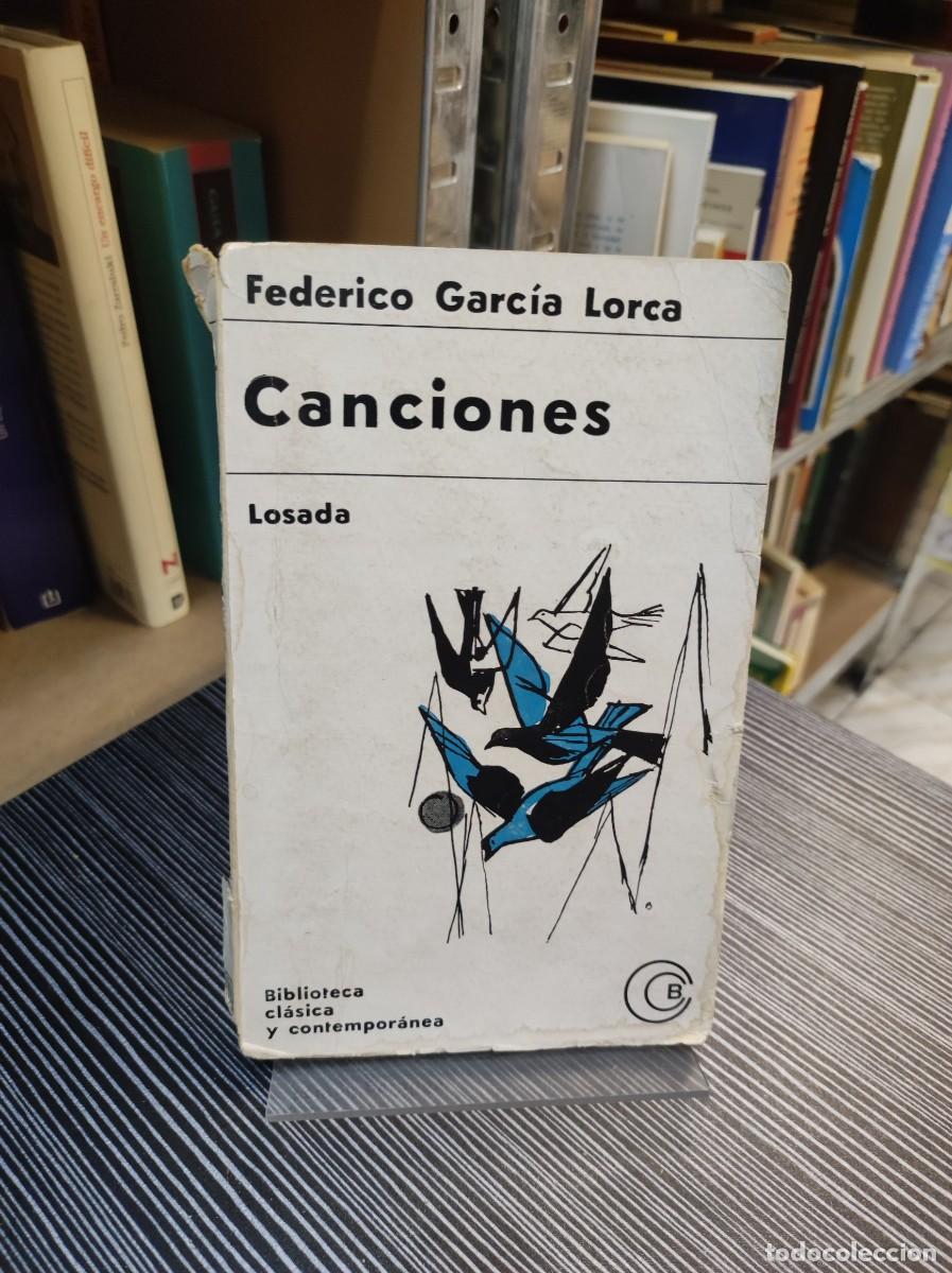 Libros: CANCIONES LOSADA FEDERICO GARCIA LORCA - Foto 1