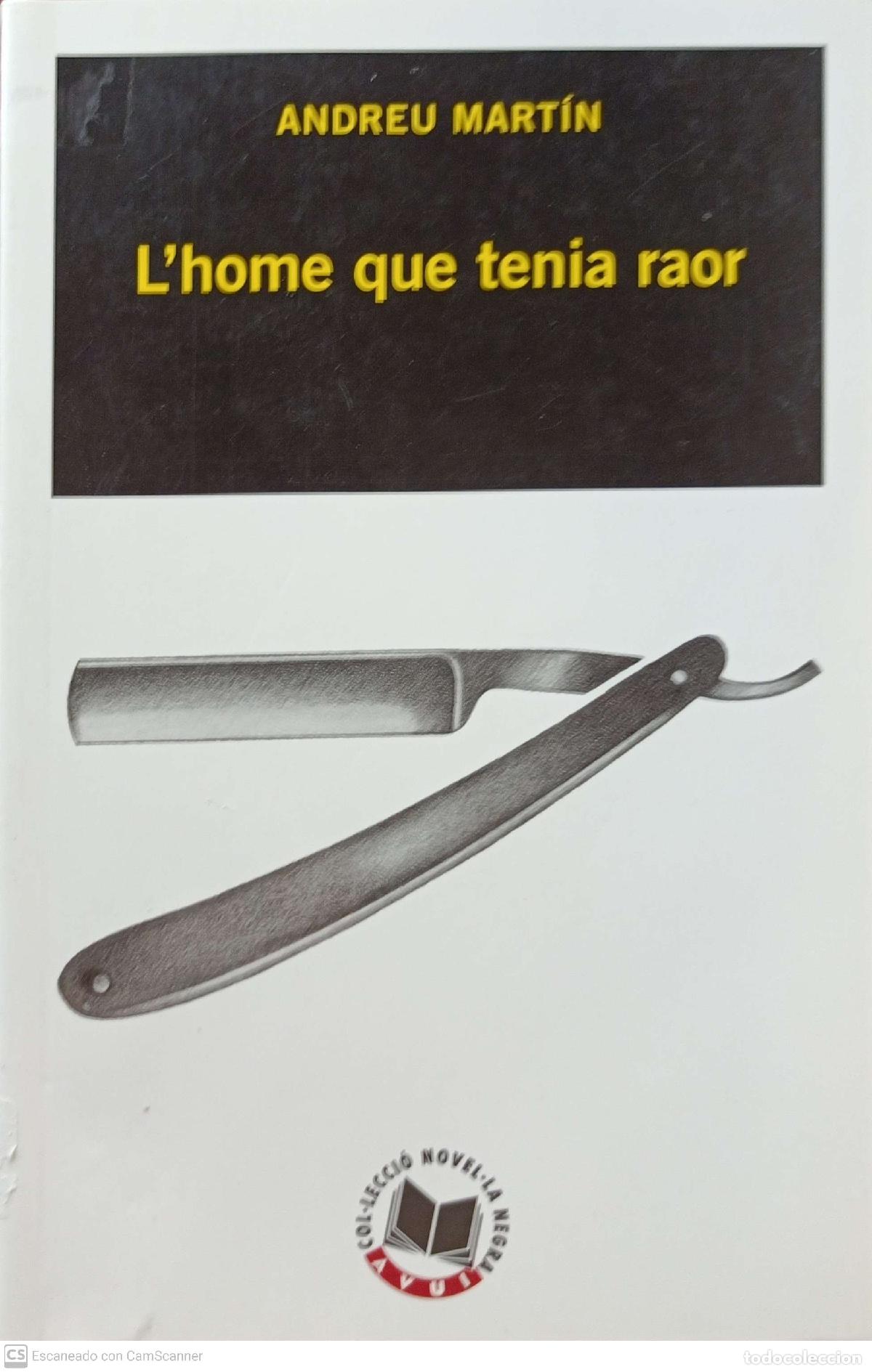 Libros: Lhome que tenia raor - Andreu Mart&iacute;n - Foto 1