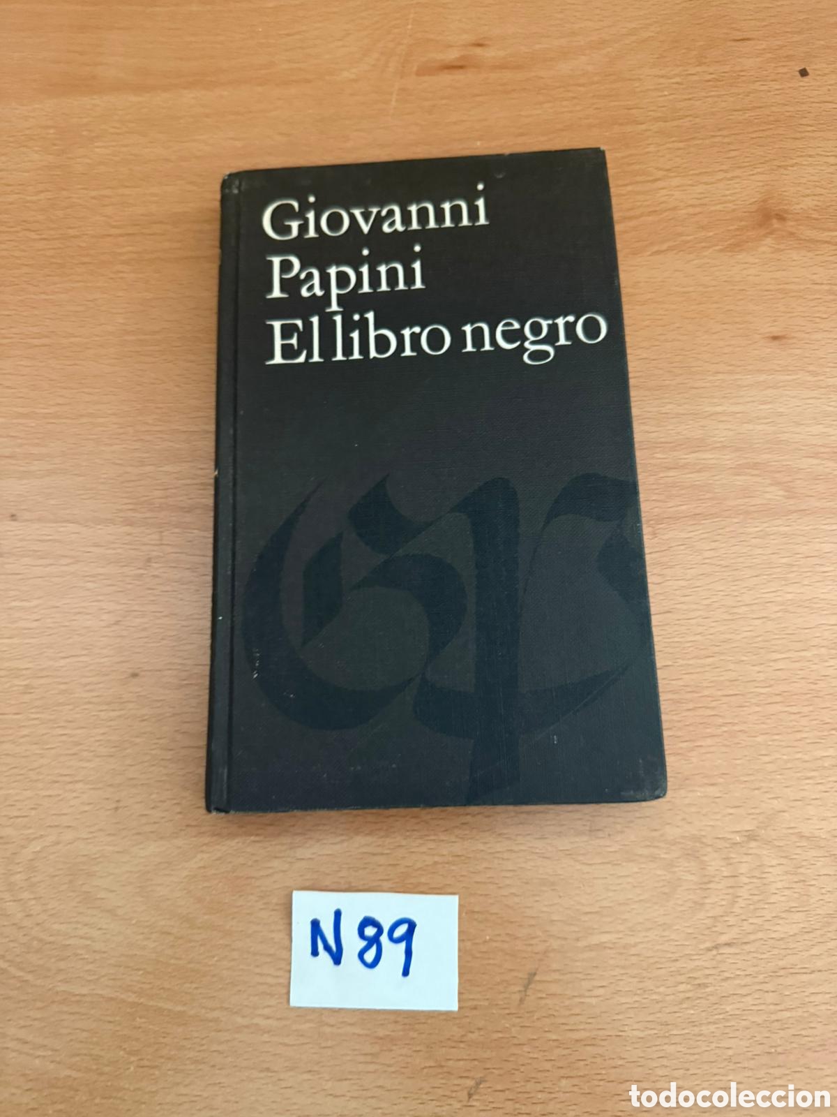 Libros: Giovanni papini el libro negro - Foto 1