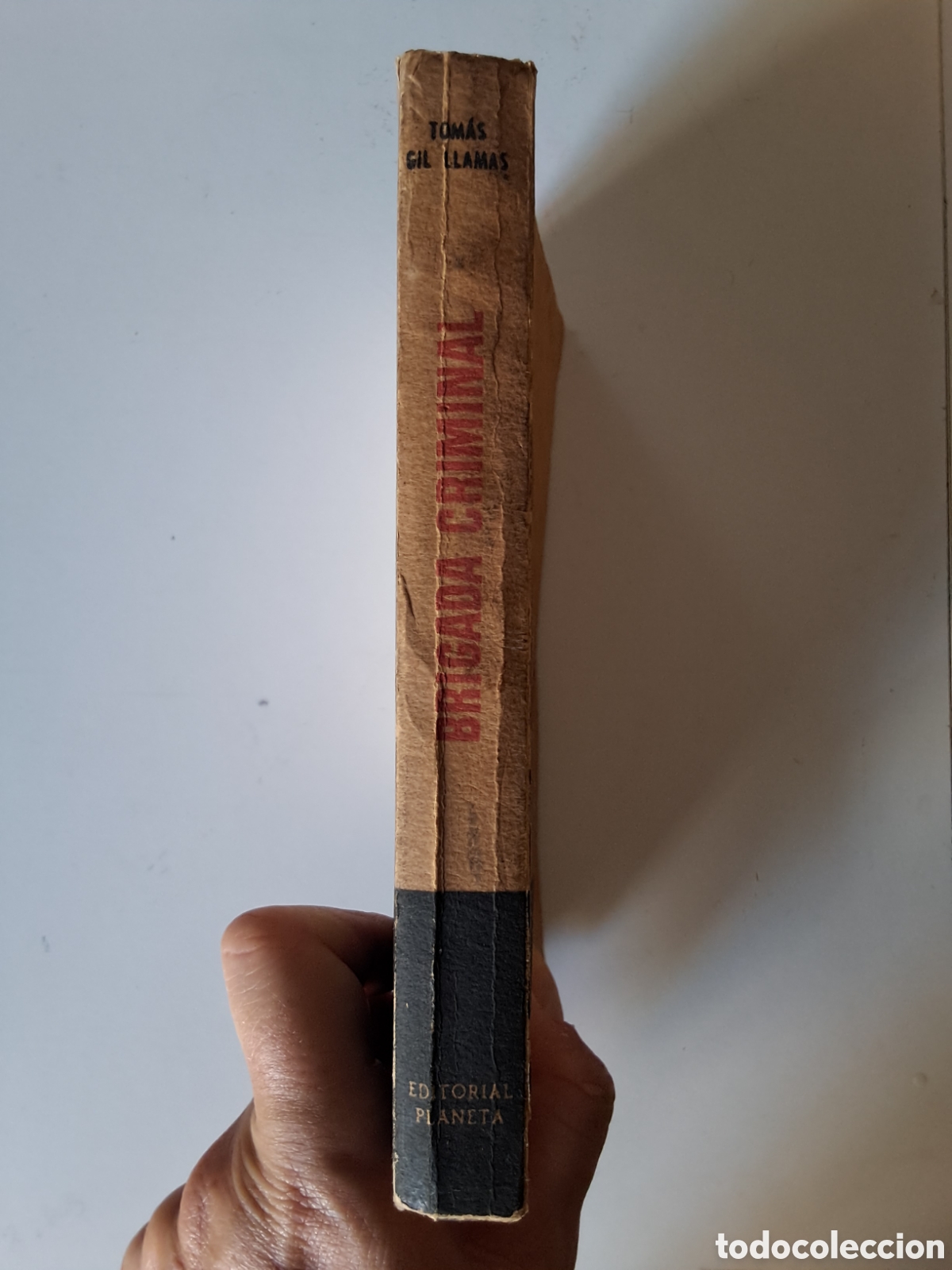 Libros: BRIGADA CRIMINAL. Tomas Gil Llamas. (Dedicatoria aut&oacute;grafa) - Foto 1