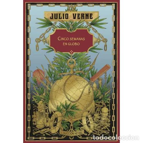 Libros: CINCO SEMANAS EN GLOBO - VERNE, JULIO - Foto 1