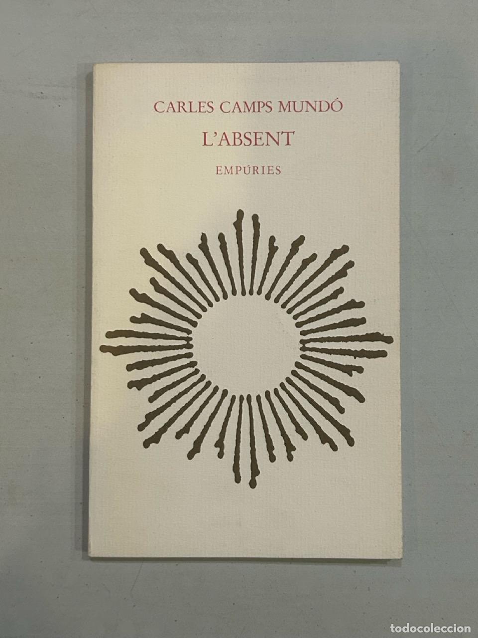 Libros: Carles Camps Mund&oacute; - Labsent - Foto 1