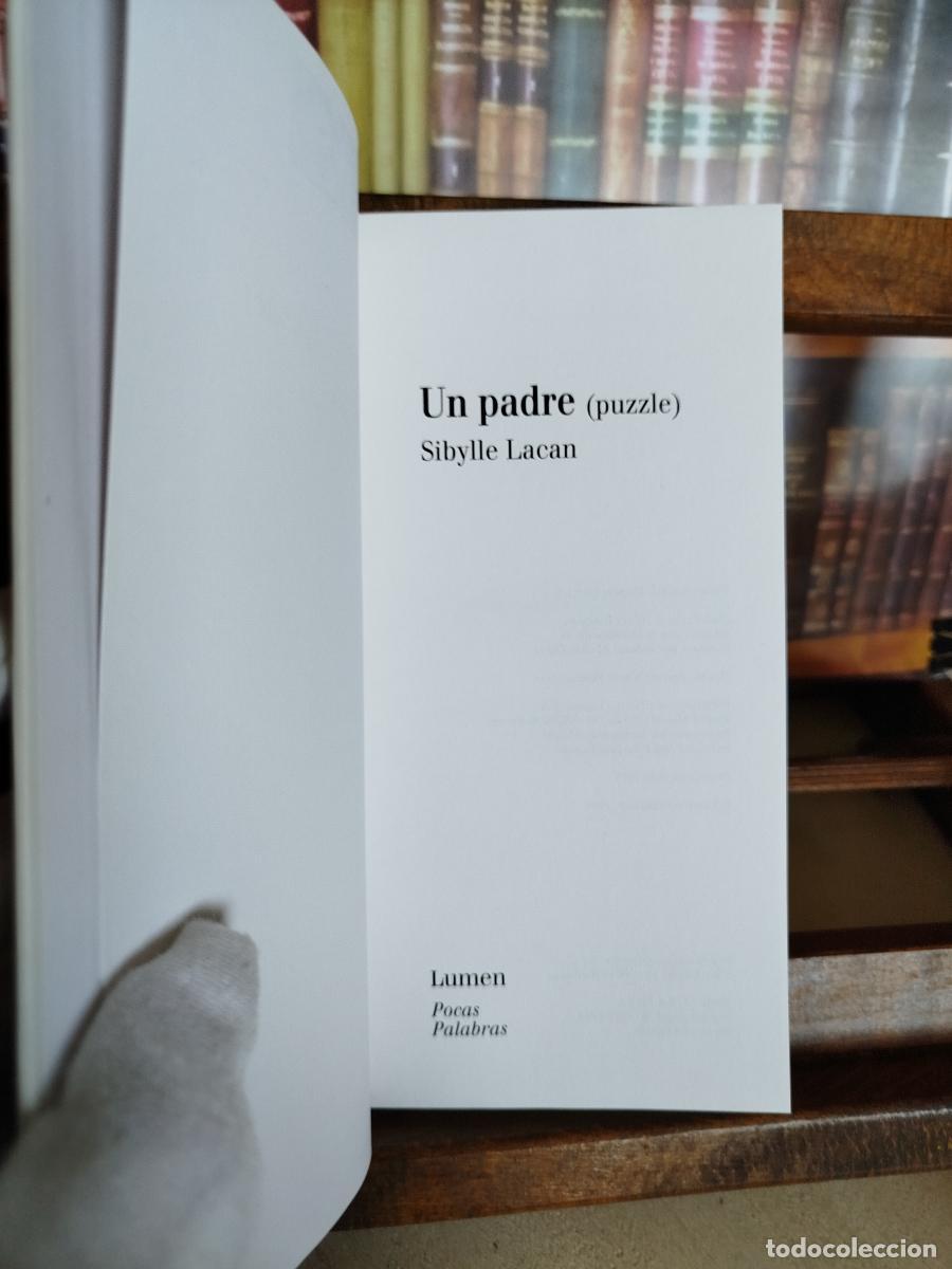 Libros: Un padre: (puzzle) - Lacan, Sibylle - Foto 4