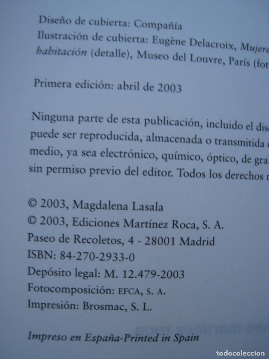 Libros: WALLADA LA OMEYA - MAGDALENA LASALA - EDICIONES MARTINEZ ROCA. - Foto 8