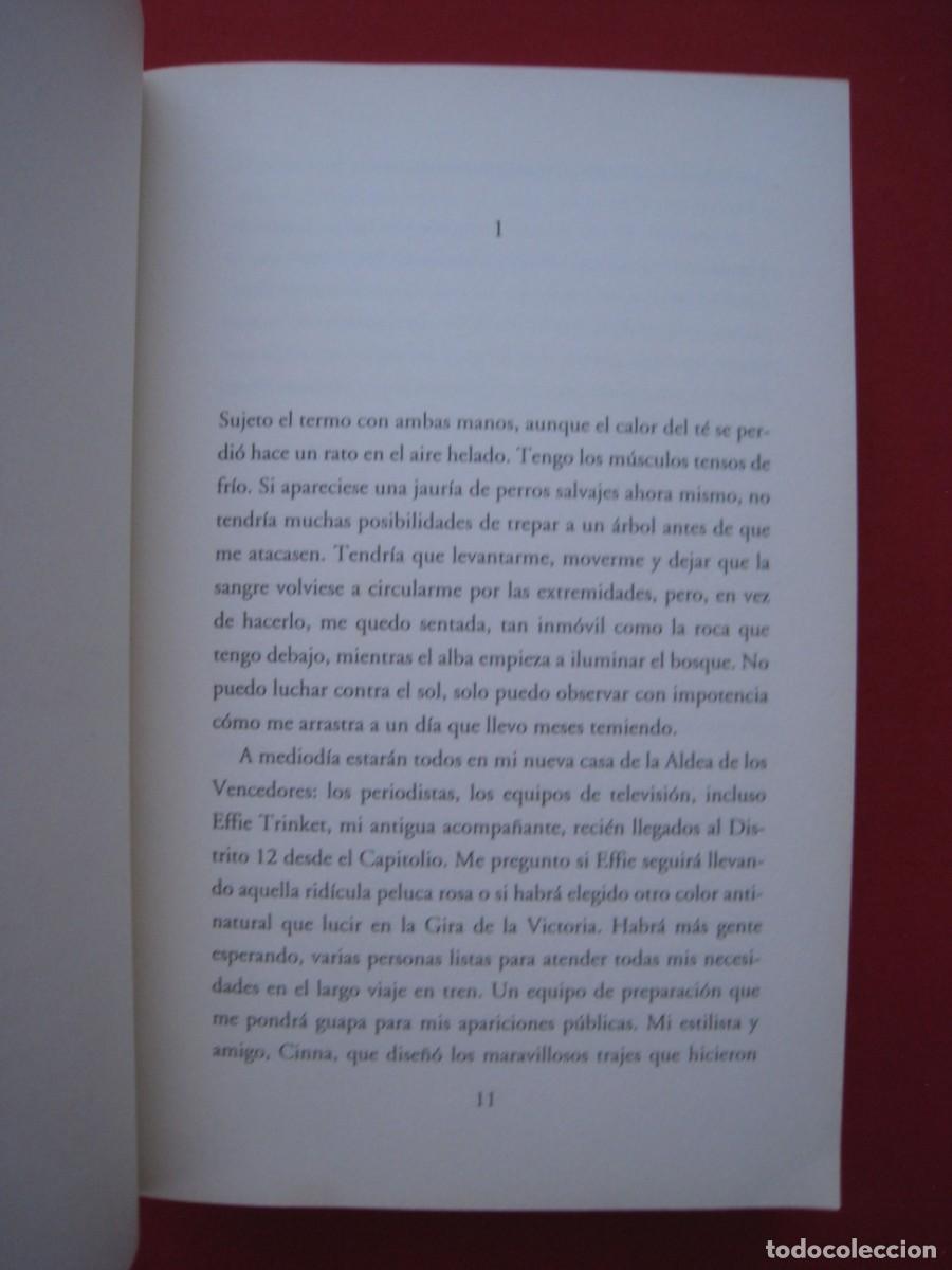 Libros: EN LLAMAS - SUZANNE COLLINS - EDICIONES RBA. - Foto 8