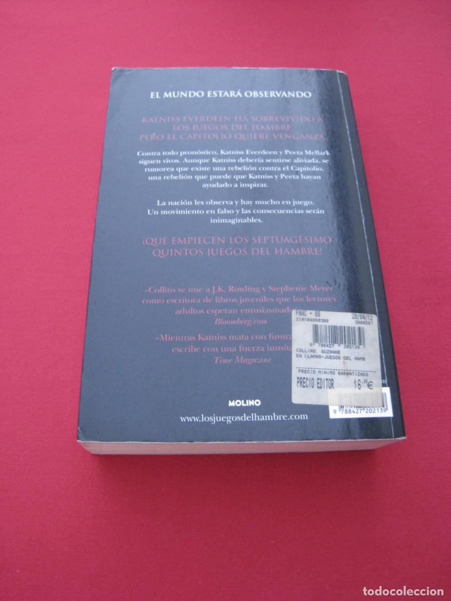 Libros: EN LLAMAS - SUZANNE COLLINS - EDICIONES RBA. - Foto 12
