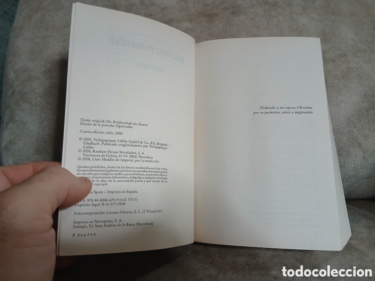 Libros: Libro Trece Runas -Michael Peinkofer- - Foto 5