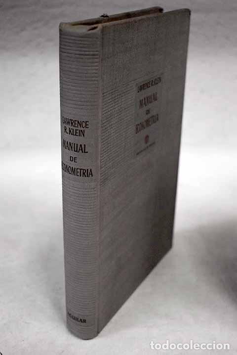 Libros: Manual de Econometr&iacute;a.- Klein, Lawrence R. - Foto 1