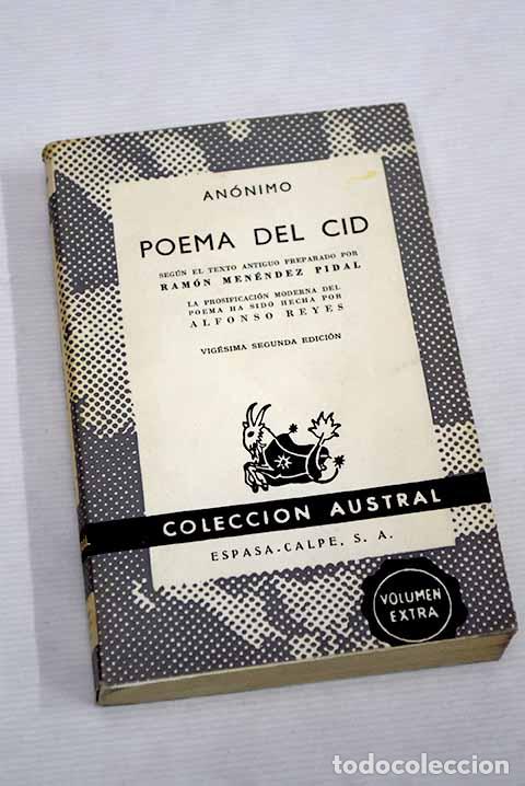 Libros: Poema del Cid: : Espasa-Calpe. - Foto 1