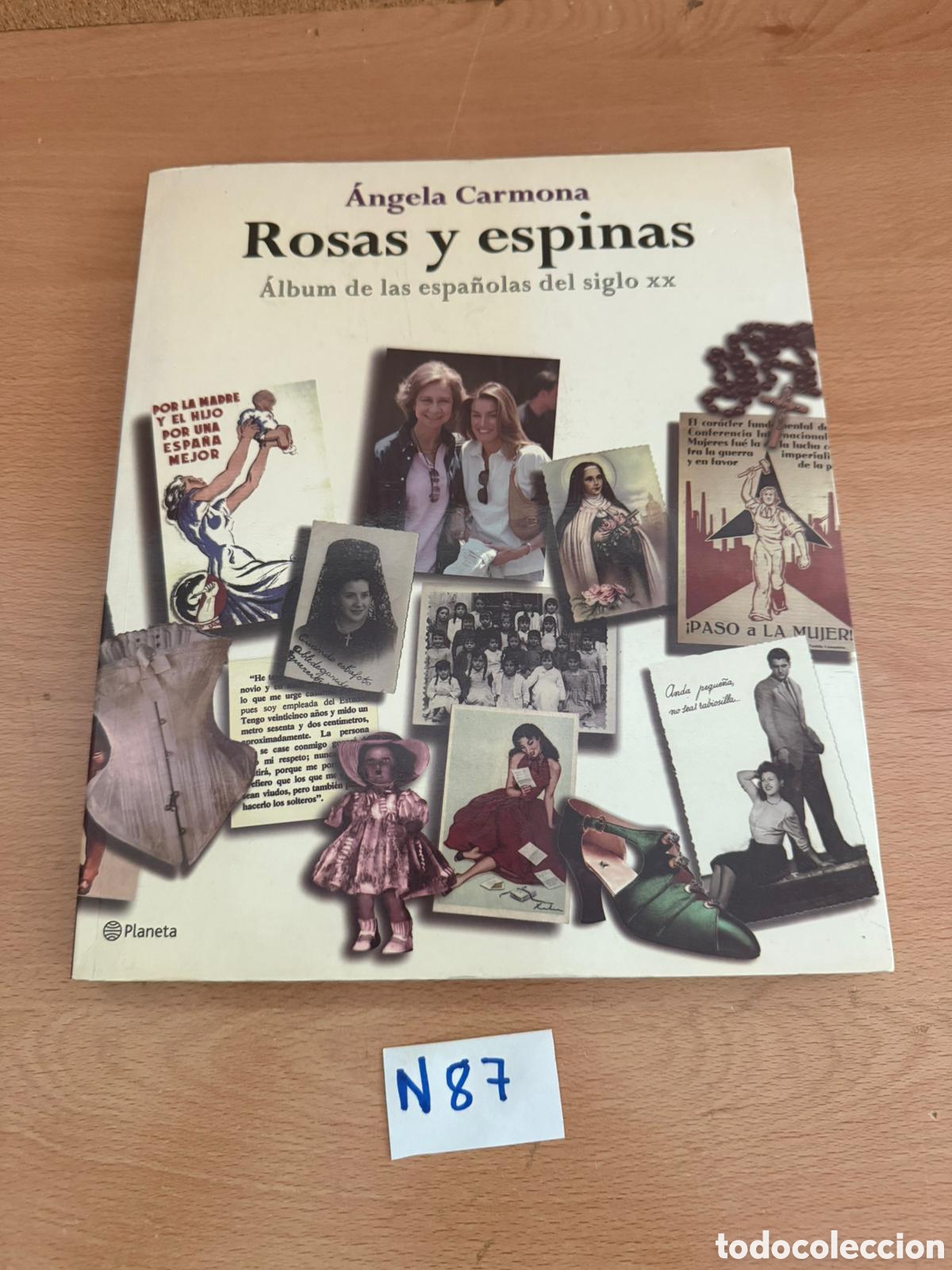 Libros: &Aacute;ngela Carmona rosas y espinas - Foto 1