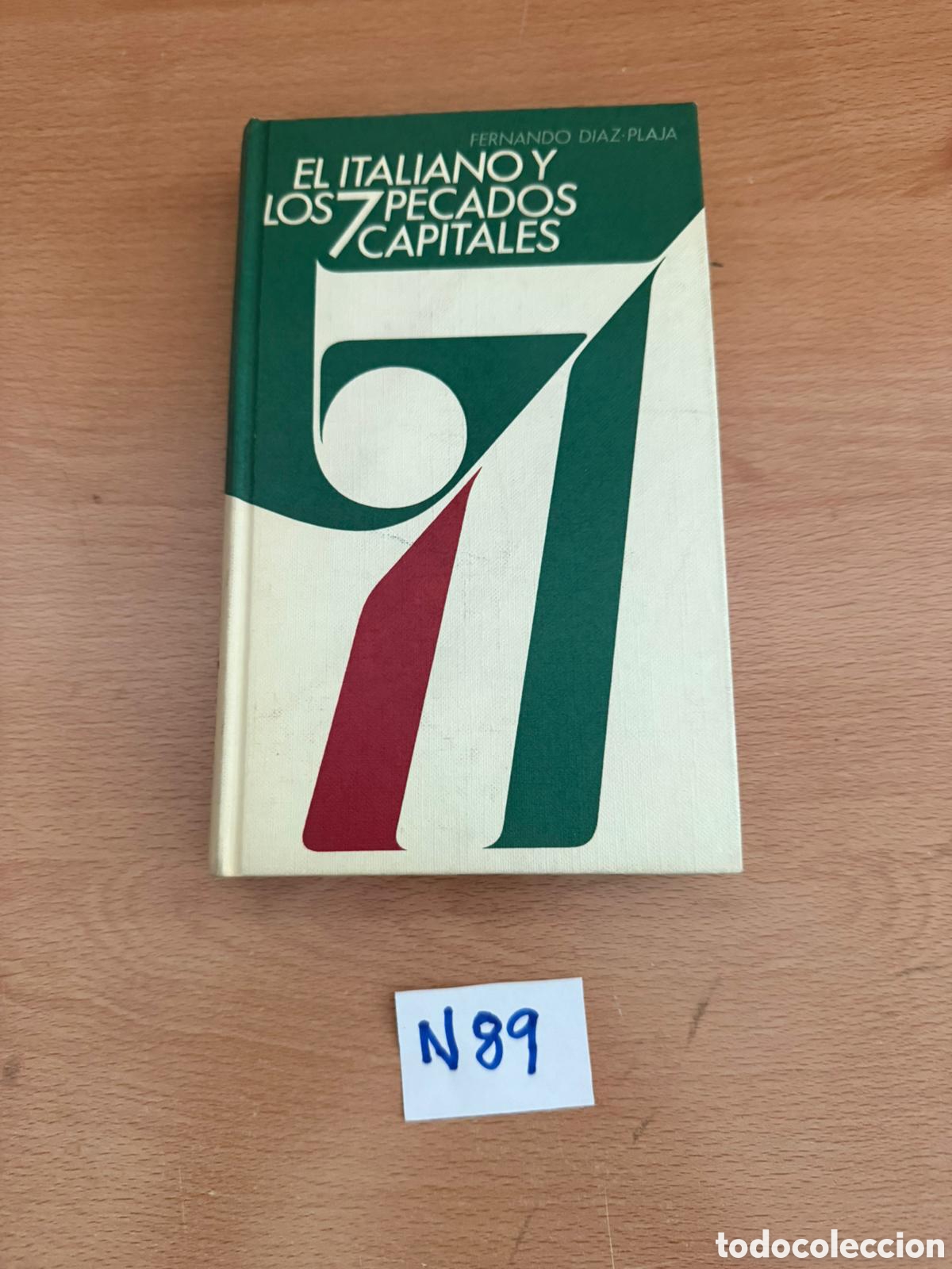 Libros: El italiano y los 7 pecados capitales - Foto 1