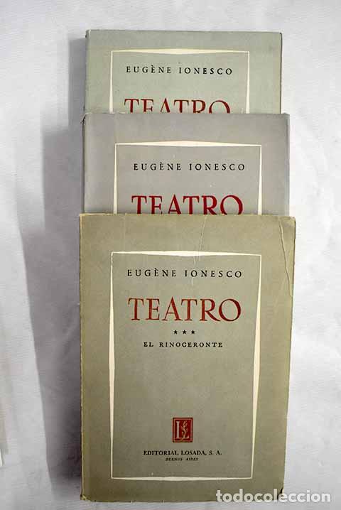 Libros: Teatro: Ionesco, Eugene.- Ionesco, Eugene - Foto 1
