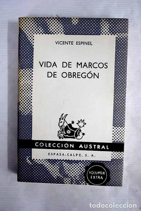 Libros: Vida de Marcos de Obreg&oacute;n.- Espinel, Vicente - Foto 1