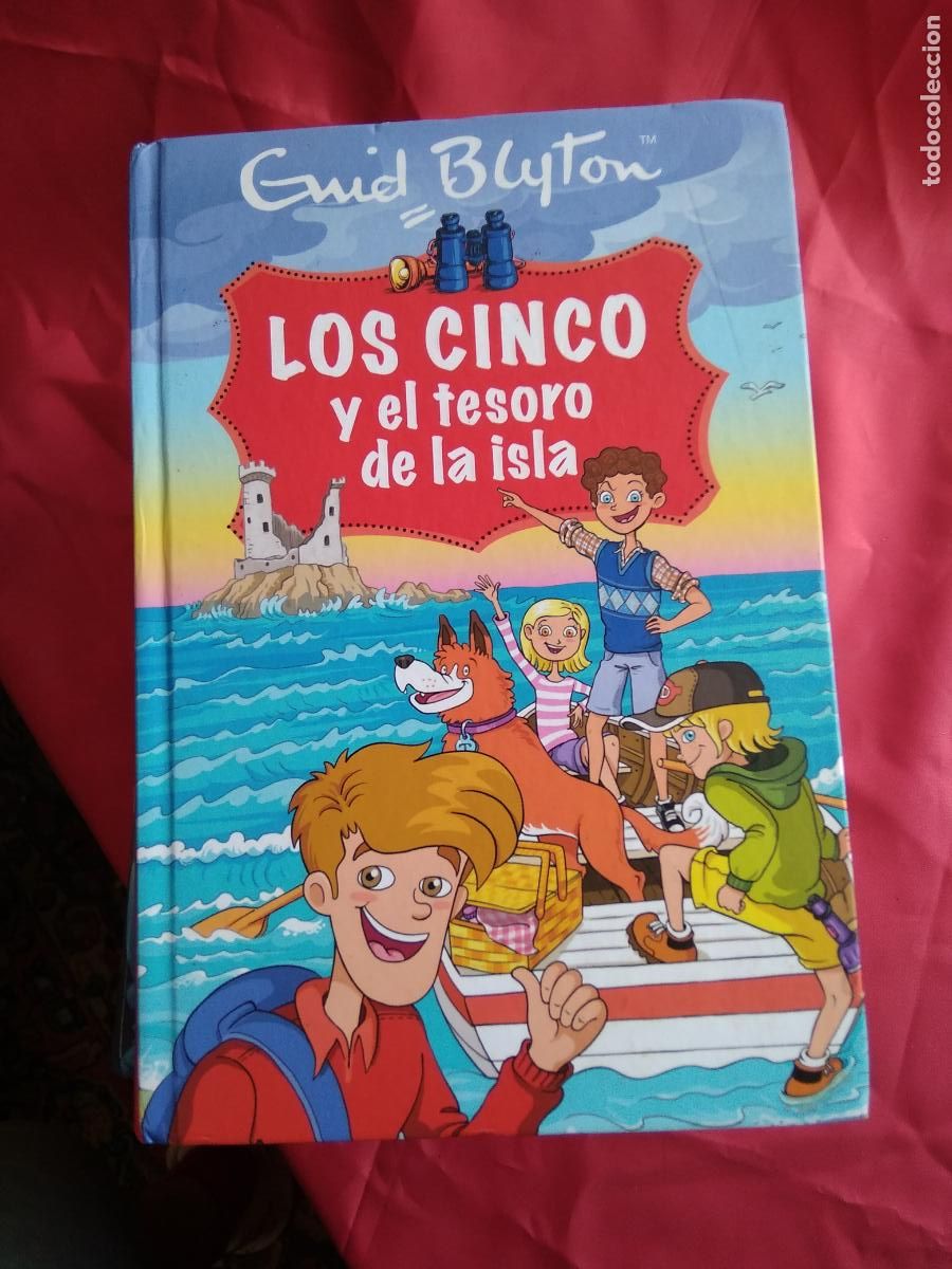 Libros: Los cinco y el tesoro de la isla. Gwid Blyton L.36-1563 - Foto 1