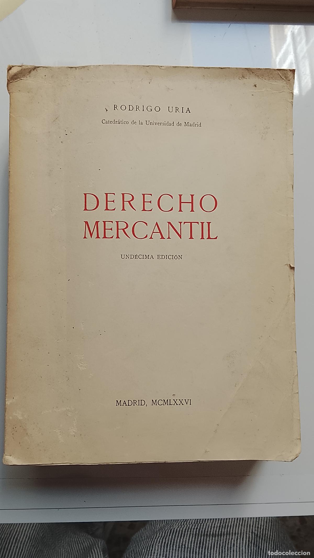 Libros: Libro derecho mercantil m&aacute;s de mil p&aacute;ginas - Foto 1