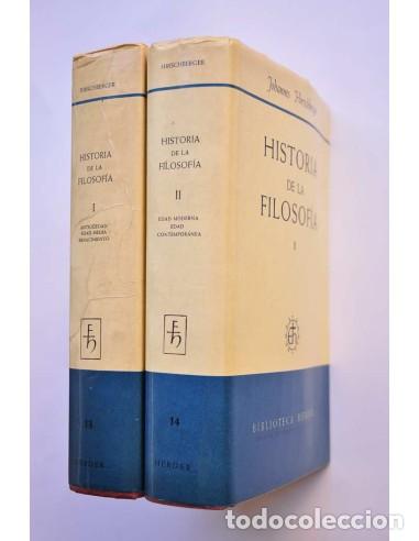 Libros: Historia de la filosof&iacute;a - HIRSCHBERGER, Johannes - Foto 1