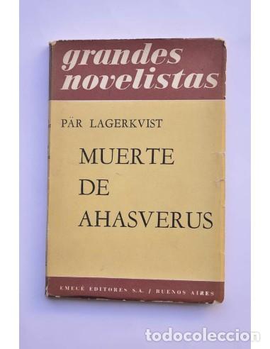 Libros: Muerte de Ahasverus - LAGERKVIST, P&auml;r - Foto 1